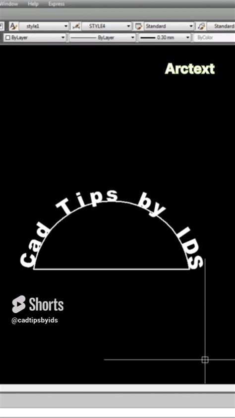 Text along a Path in AutoCAD に対する画像結果