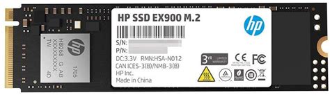 Toradh íomhá ar HP NVMe SSD