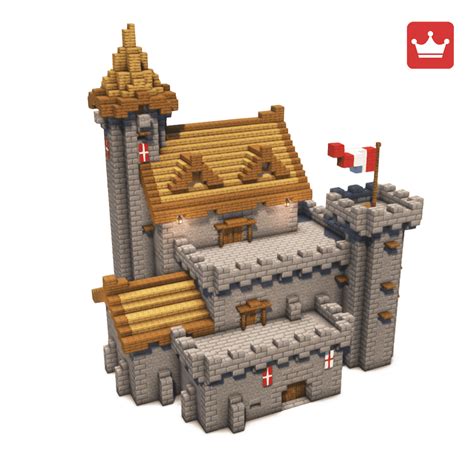 Image result for Minecraft Medieval Castle