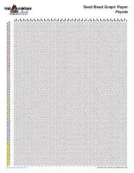 Seed Bead Graph Paper に対する画像結果