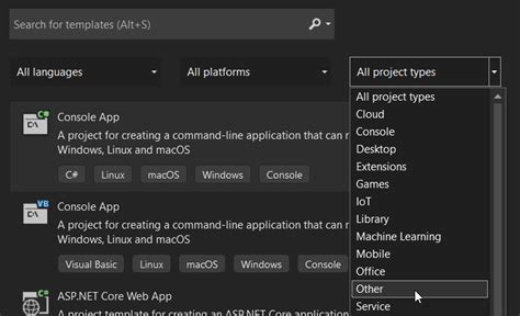 Image result for Open .Net Projct Visual Studio but Empty