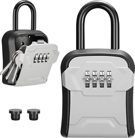 Image result for Outdoor Lockbox with Programmable Code or Combination