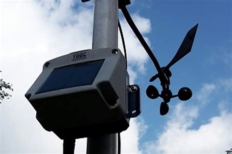 Image result for Solar Powered Weather Station