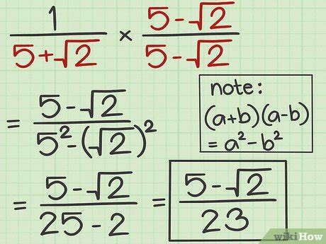 Afbeeldingsresultaten voor Dividing Square Roots