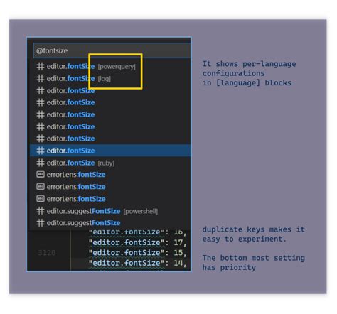 Image result for Settings in vs Code