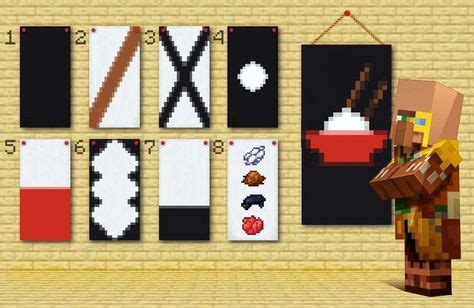 Image result for Minecraft Japanese Banner Designs