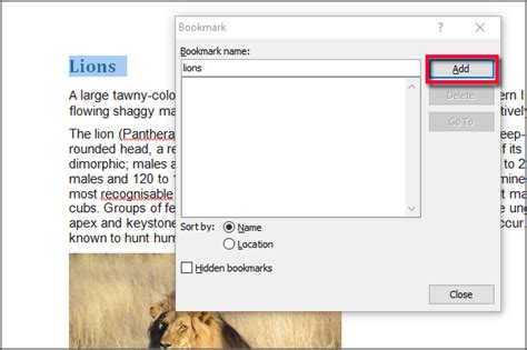 Image result for How to Link Index to Pages in Word