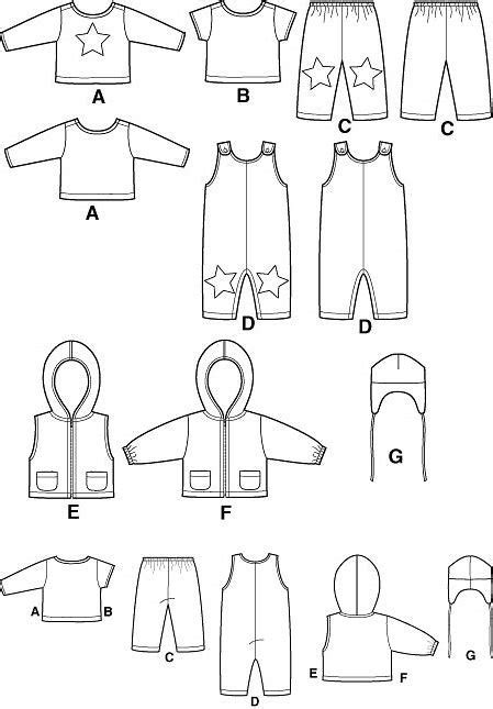 Image result for Printable Baby Doll Clothes Patterns