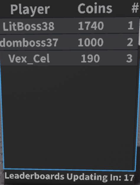 Floating Leaderboard in Roblox に対する画像結果