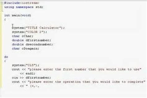 Afbeeldingsresultaten voor If Else Calculator C++