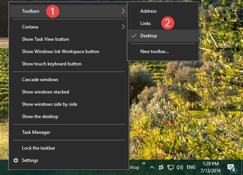 Image result for Which Is the Taskbar in Windows 10