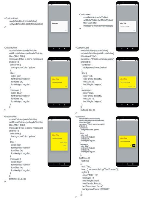 Image result for React Native Alert Color