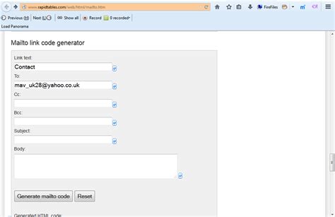 Image result for Mail to HTML Link