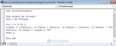 Image result for How to Calculate a Price Increase in Excel Formula