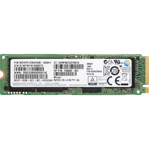 Toradh íomhá ar HP NVMe SSD