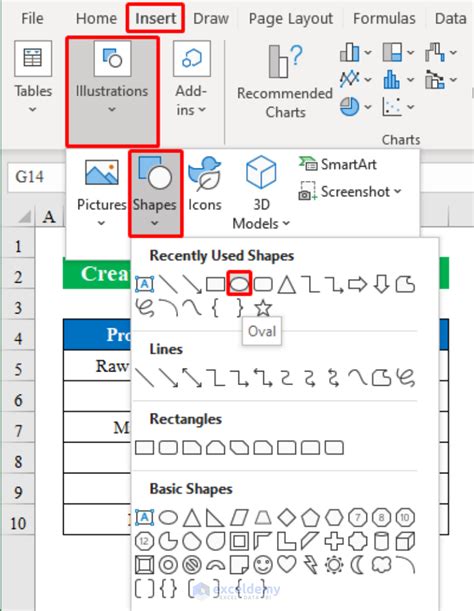 Image result for How to Circle in Excel