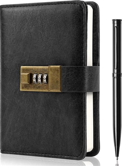 Image result for Leather Journal with Lock and Key