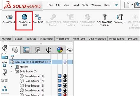 Toradh íomhá ar SolidWorks Simulation Logo
