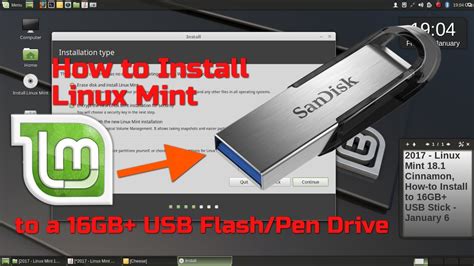 Toradh íomhá ar flash usb Linux