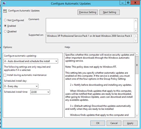 Toradh íomhá ar WSUS Install