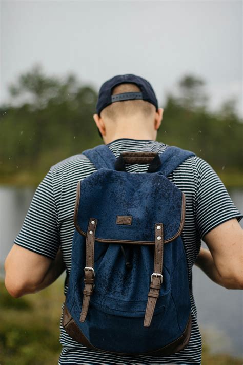 Image result for Man Wearing Backpack
