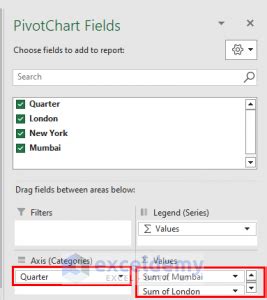 Create Quartrely Charts in Excel に対する画像結果