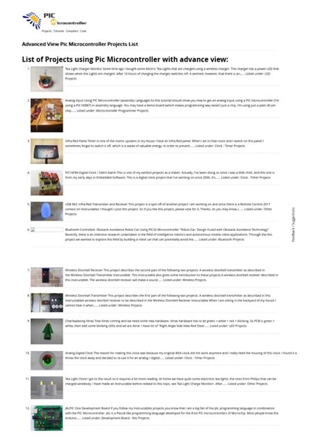 Toradh íomhá ar Microcontroller Advanced Projects