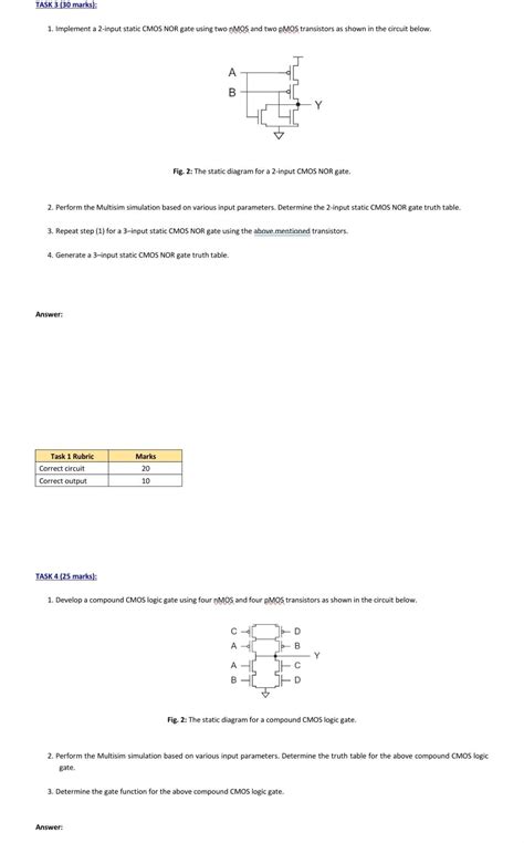 Image result for Design Tri-State Inverter Using Two CMOS with Truth Table