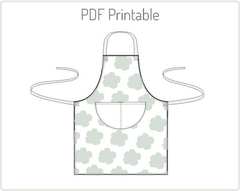 Free Printable Apron Patterns に対する画像結果