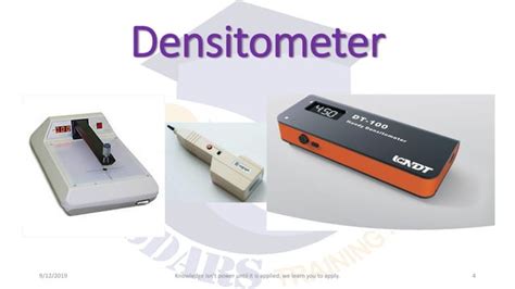 Image result for Using a Densitometer