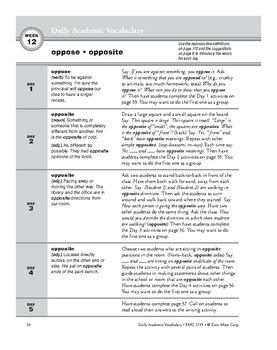 Afbeeldingsresultaten voor Academic Vocabulary Grade 3