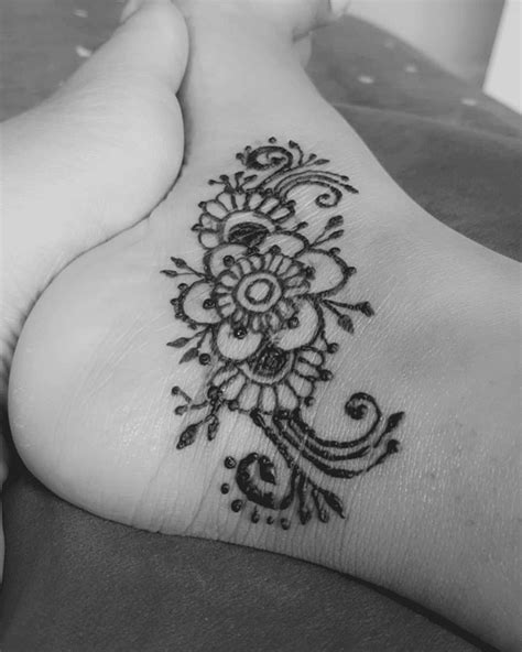 Image result for Ankle Henna Designs