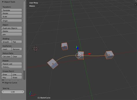 Image result for Blender Align Curve