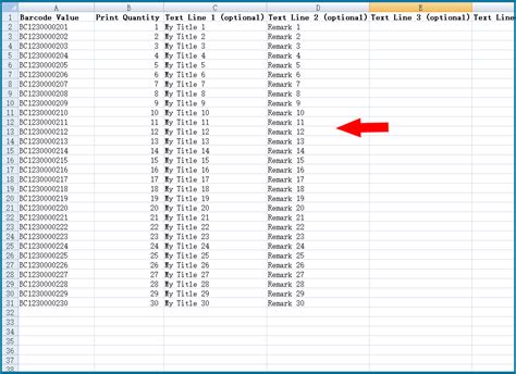 Toradh íomhá ar Free Format Data File