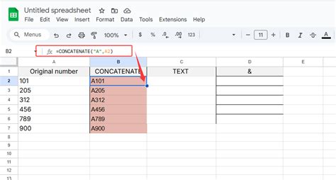Toradh íomhá ar How to Add Text Infront of Excel