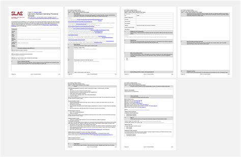 Image result for Standard Operating Procedure Document Example