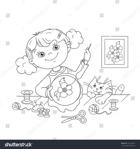 Threading Girl Cartoon に対する画像結果