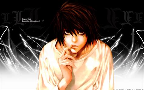 Toradh íomhá ar L Lawliet Death Note