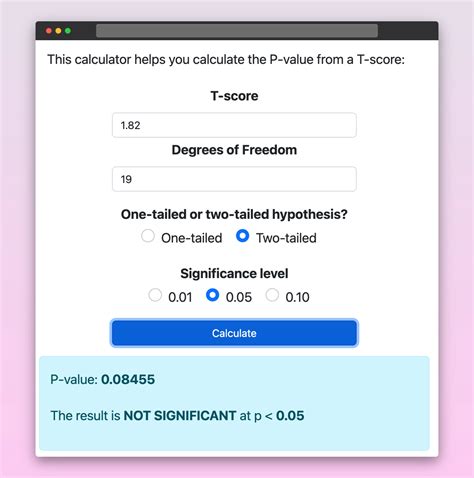 Image result for How to Calculate T Value