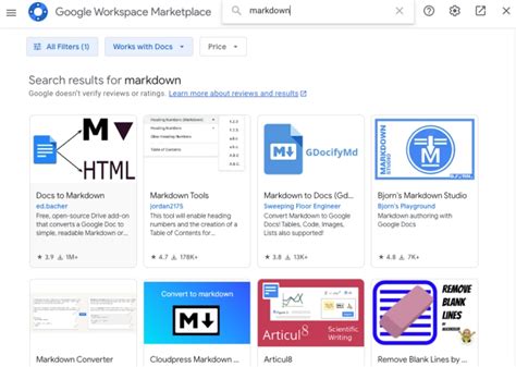 Toradh íomhá ar Google Doc to HTML