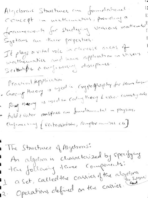 What Is Algebraic Structure に対する画像結果