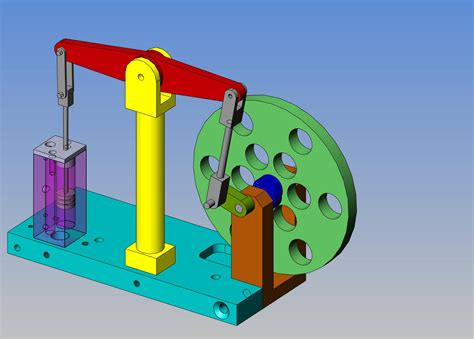 Model Engineering Beam Engine SolidWorks に対する画像結果