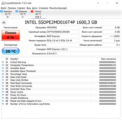 Toradh íomhá ar HP NVMe SSD