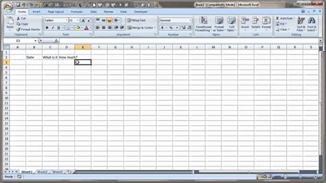 Toradh íomhá ar Example to Use Microsoft Excel