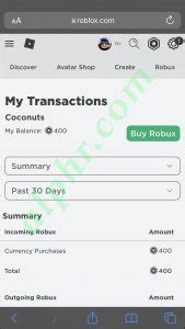 Image result for How to See Roblox Purchase History