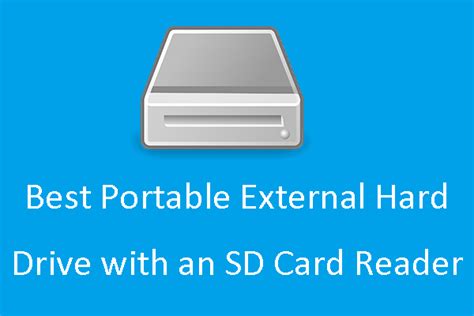 Image result for SSD External Hard Drive with SD Card Reader