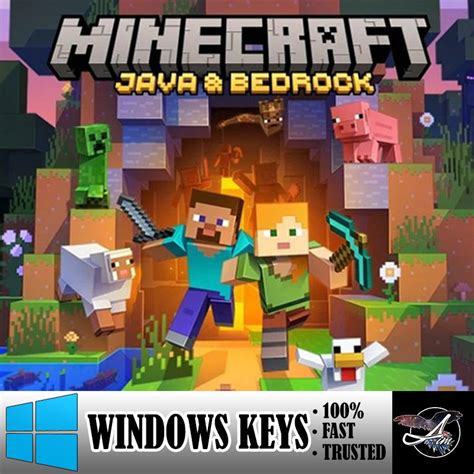 Afbeeldingsresultaten voor Minecraft Java and Bedrock Edition PC Digital