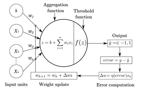 Image result for Perceptron Process Diagram