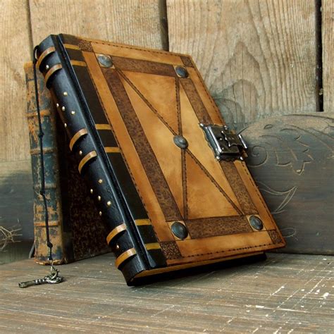 Image result for Leather Journal with Lock and Key