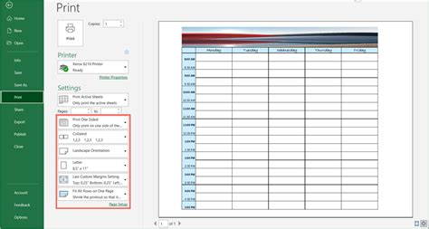 Image result for Make a Schedule Using Excel